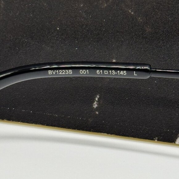 NEW BOTTEGA VENETA BV1223S 001 AVIATOR BLACK WOMEN SUNGLASSES BOTTEGA VENETA - Picture 8 of 10